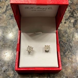 Diamond earrings